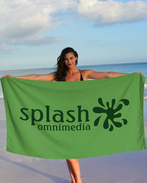 Picture of Superior Weight Colored Beach Towel