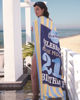 Picture of Custom Striped Cabana Beach Towel (Ultra Size)