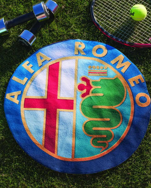 Picture of ColrFusion Hot Round Sports Towel™