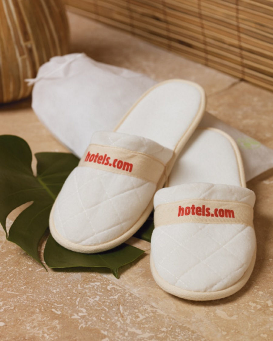 Towel Specialties. Kimono Robe & Slippers Gift Set