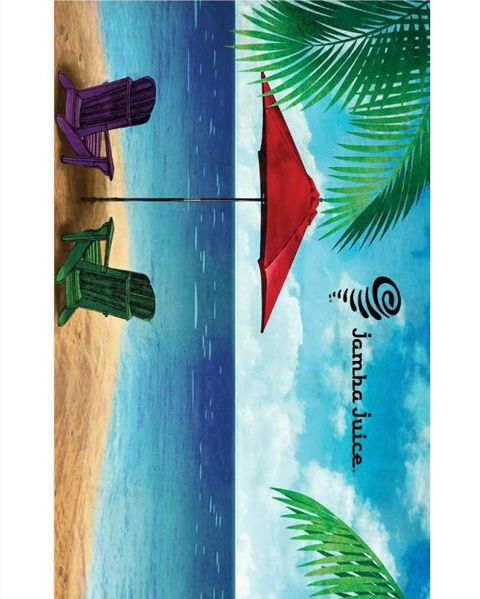 Picture of "Water's Edge" Stock Design Beach Towel