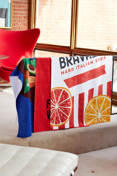 Picture of Colorfusion Velour Blended Beach Towel