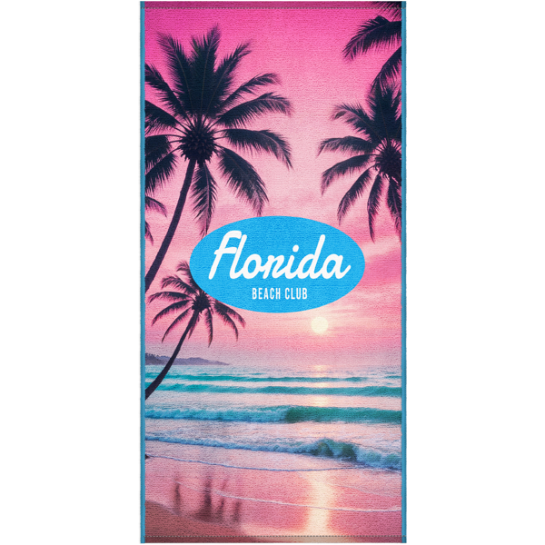 Picture of Colorfusion Poly Velour Beach Towel